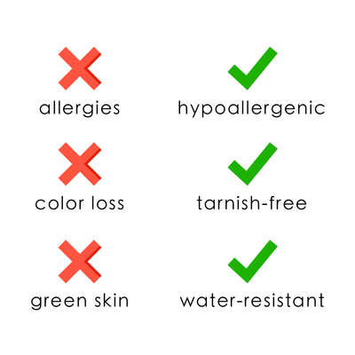 MARISOL GOLD FUSSKETTCHEN