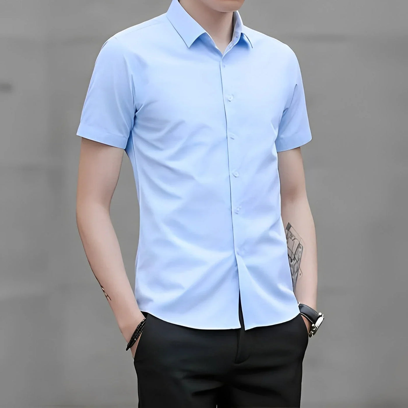 MILANO – Das sommer-kurzarmhemd für den modernen man