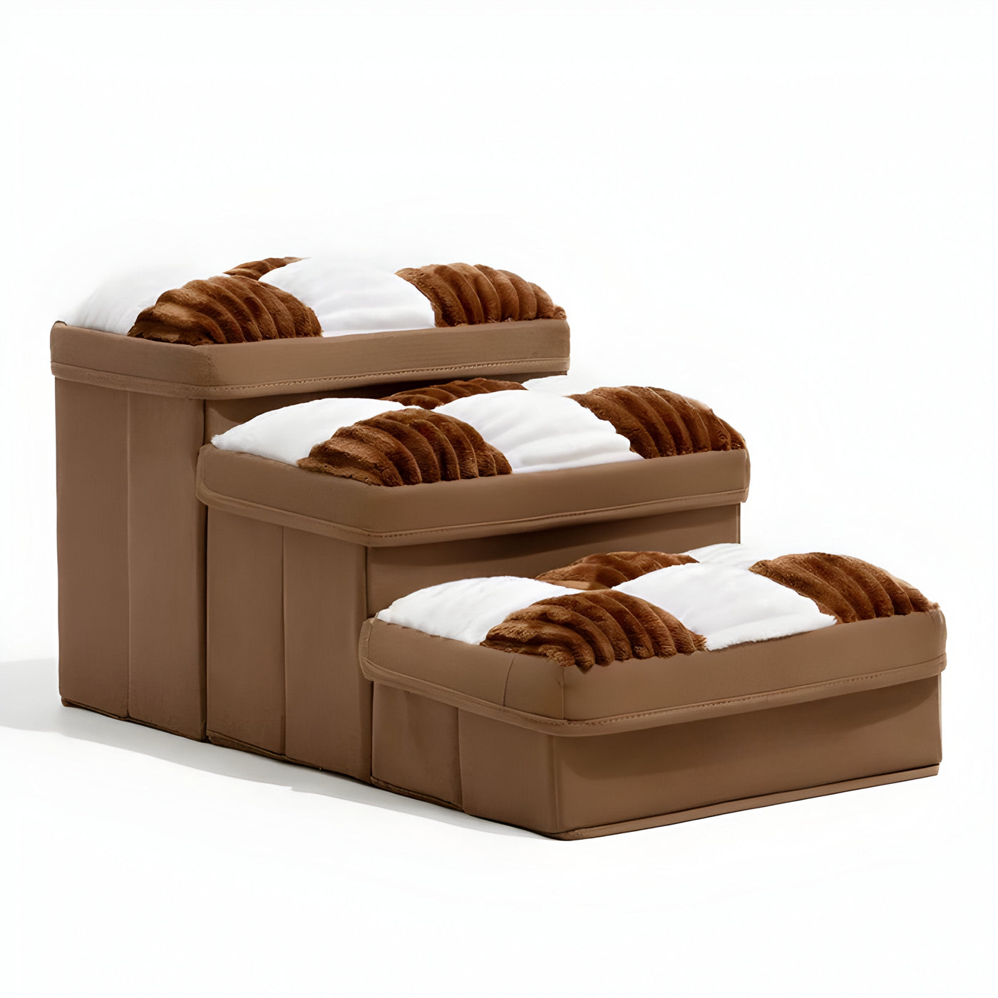 FetchFold Hundetreppe – Handgefertigte Hundetreppe mit Stauraum