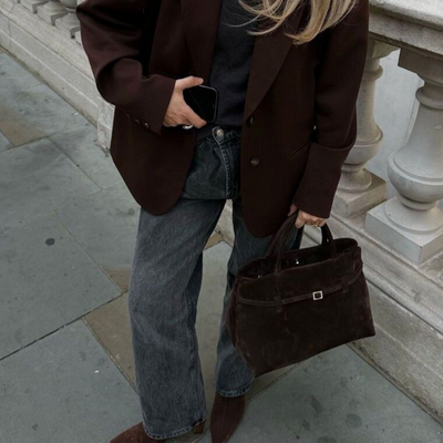 Layra | SUÈDE TOTE BAG