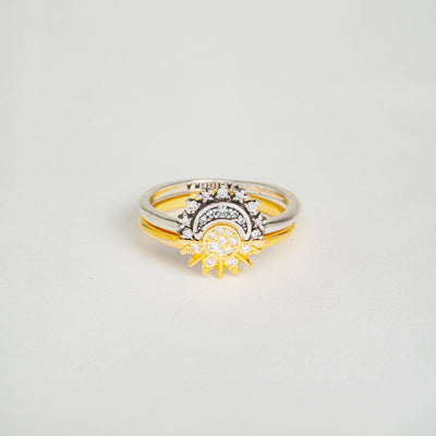 Himmlische Harmonie: Sonne und Mond