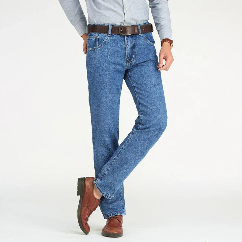 Jeans für Herren - Klassische Stretch Hose in Regular Fit
