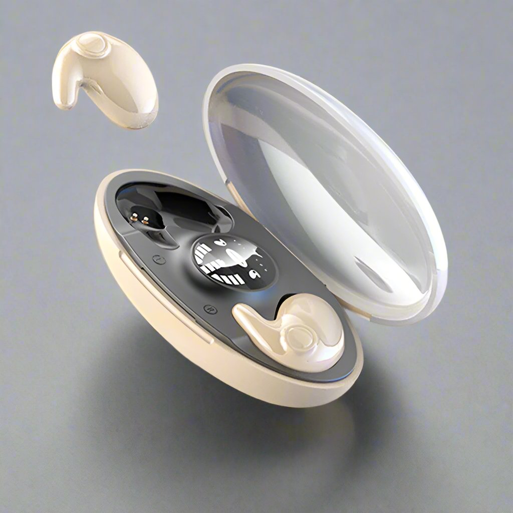 Invisible Wireless Sleep Kopfhörer | IPX5 wasserdicht und bequem für Schlaf und Entspannung