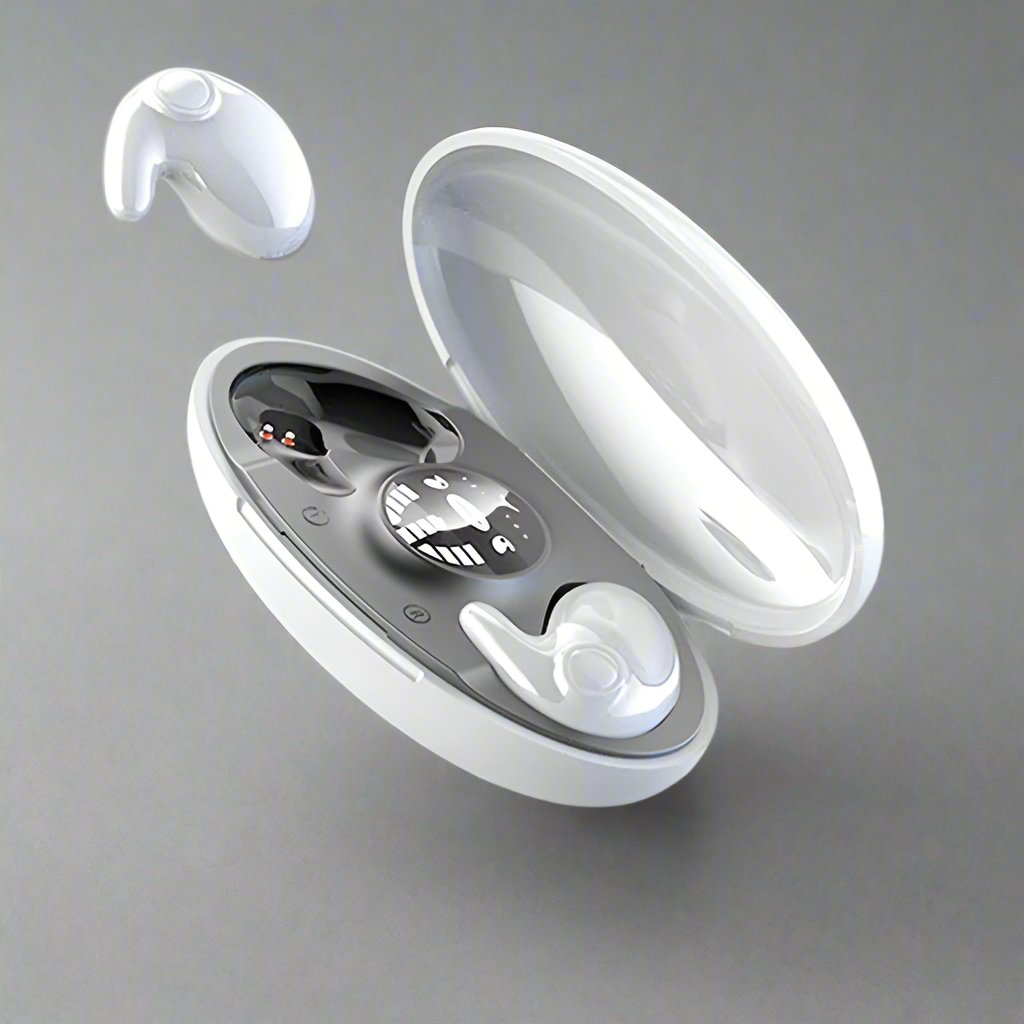 Invisible Wireless Sleep Kopfhörer | IPX5 wasserdicht und bequem für Schlaf und Entspannung