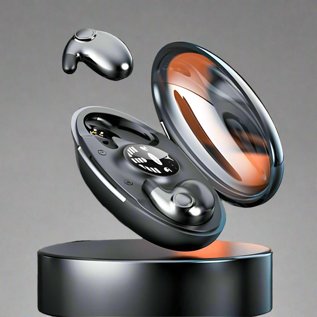 Invisible Wireless Sleep Kopfhörer | IPX5 wasserdicht und bequem für Schlaf und Entspannung