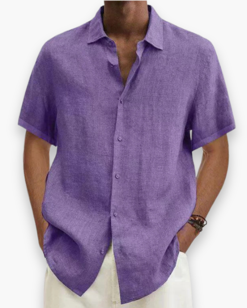 Herren Stilvolles Kurzarmhemd | Komfortabel und Modern