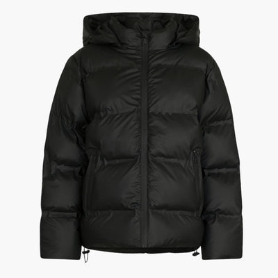 Damen Daunenjacke mit Kapuze und Reißverschluss