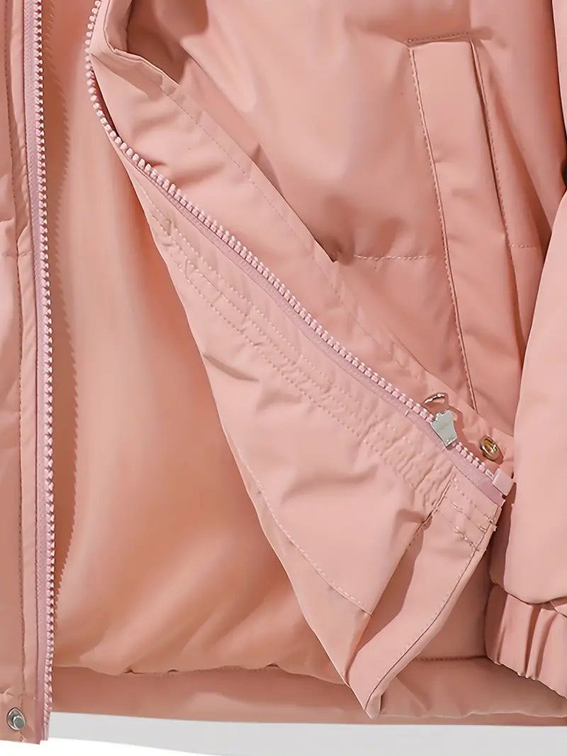 Damen-Winterjacke mit Kapuze – Wasserabweisend, hohe Wärmeisolierung, praktische Taschen