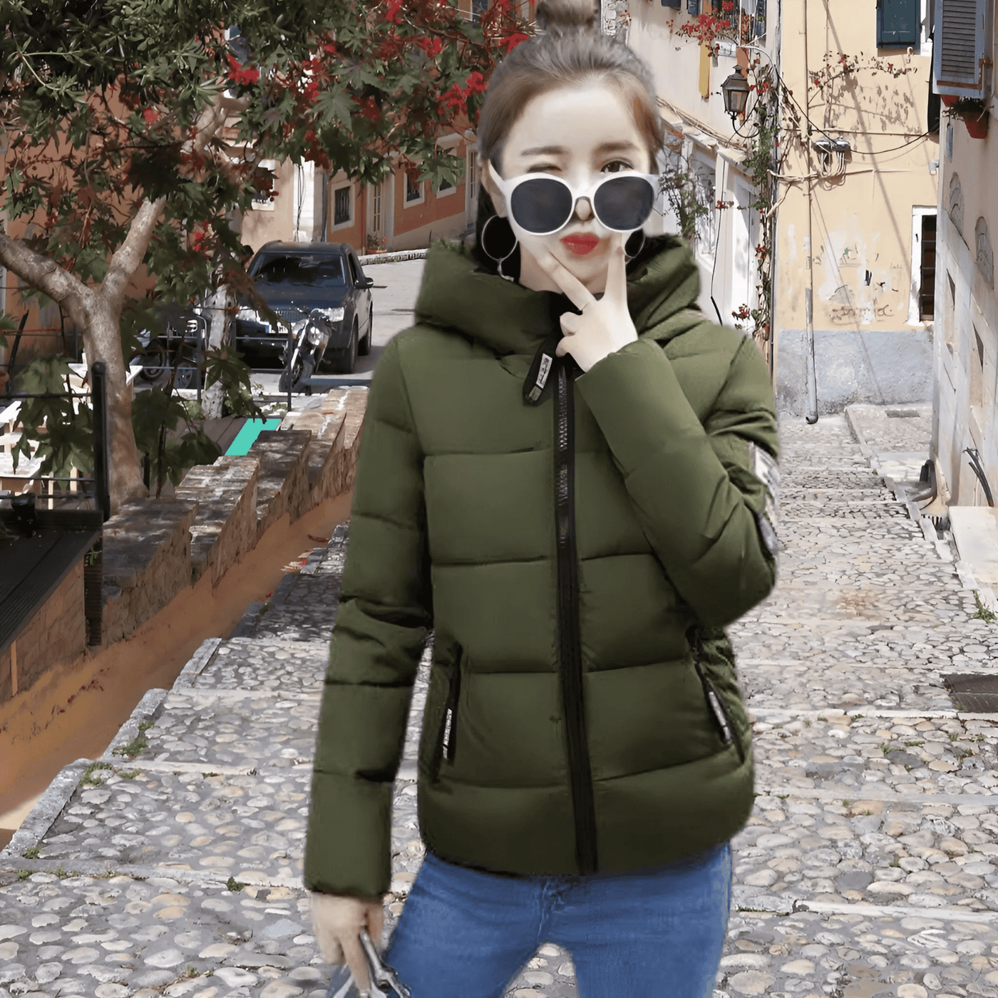 Kuscheliger Damen-Parka mit Kapuze und praktischen Reißverschlusstaschen | Berca