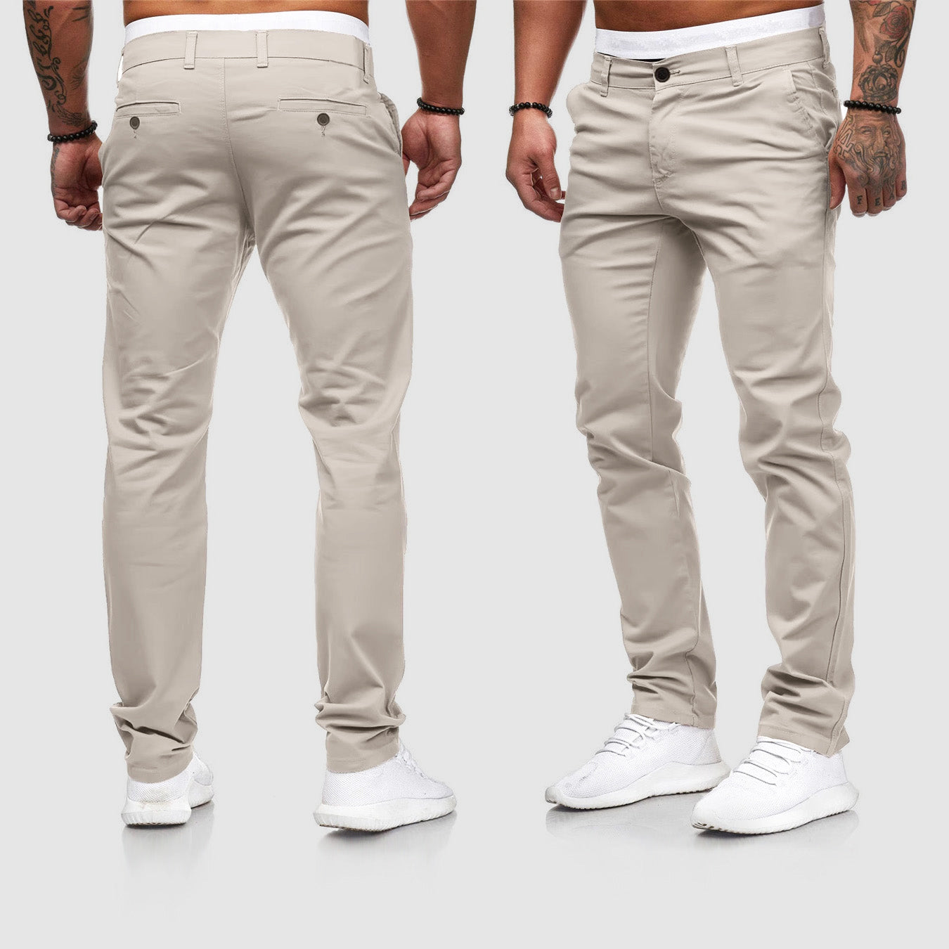 Chinohose für Herren - Leichte Stretch Hose für den Sommer
