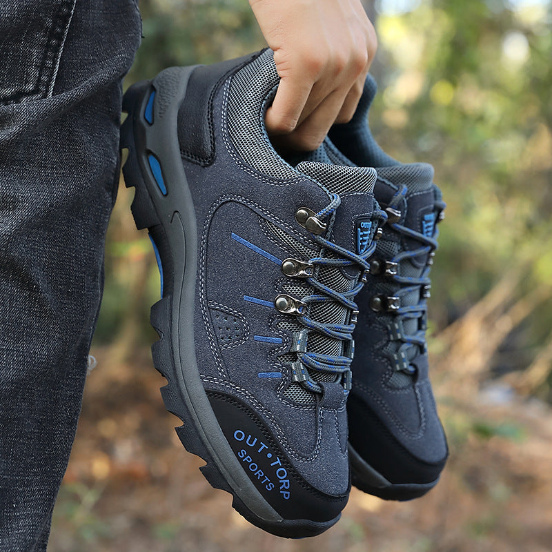 David | Leichte Wanderschuhe mit rutschfester Sohle