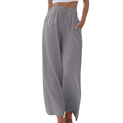Adeline | Bequeme Baumwoll-Leinenhose mit Eleganz
