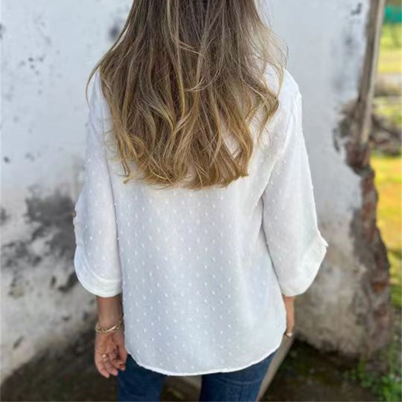 ELEGANTES JACQUARD TOP