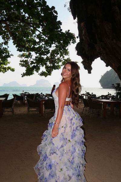 Maisie | Maxikleid mit Blumenmuster