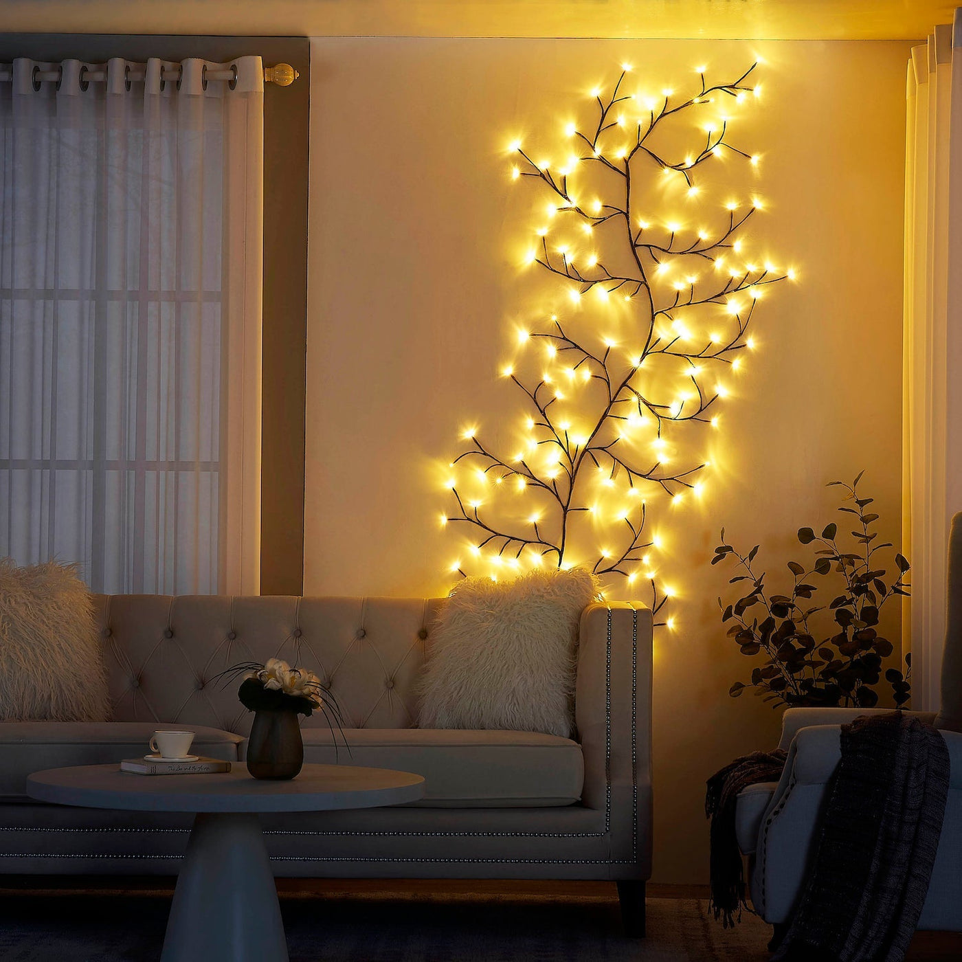 WillowGlow | Handgefertigte Weidenlampe für Beruhigende Atmosphäre
