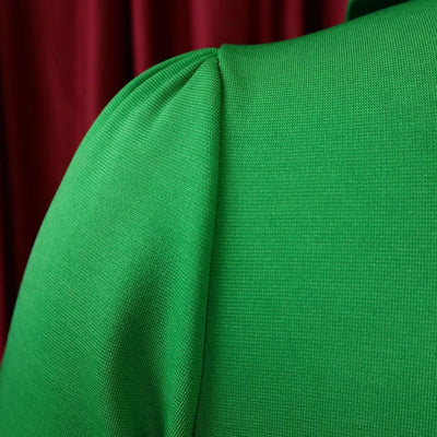 Heidi-Mode | Plus Size Geschäftskleid Mit Kragen Unten