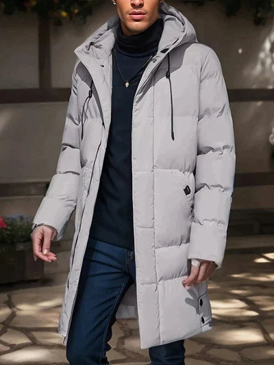 Eleganter Herrenparka – warm und stilvoll für Wintertage – feine Wattierung