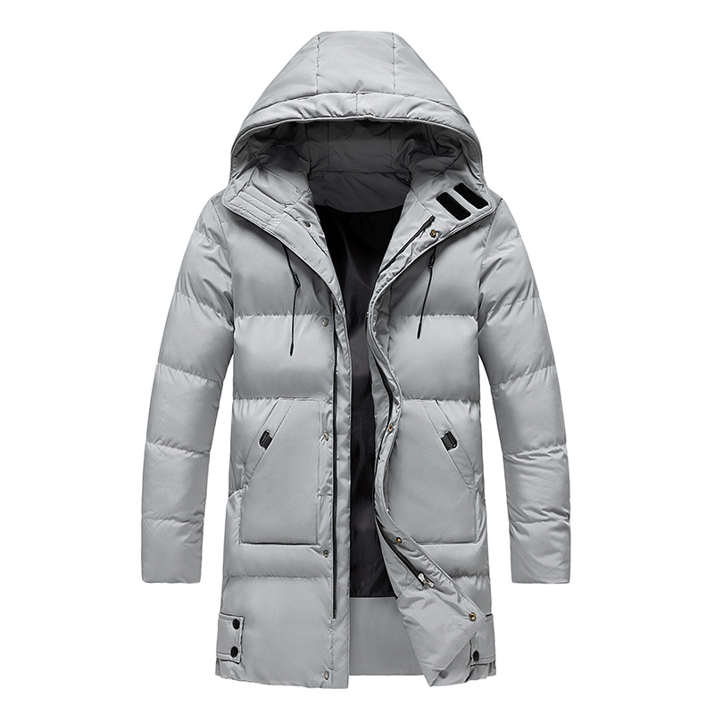 Eleganter Herrenparka – warm und stilvoll für Wintertage – feine Wattierung