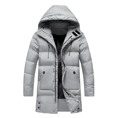 Eleganter Herrenparka – warm und stilvoll für Wintertage – feine Wattierung