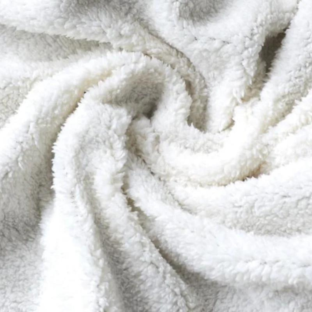 Gemütlicher Fleece Cardigan mit elegantem Schalkragen