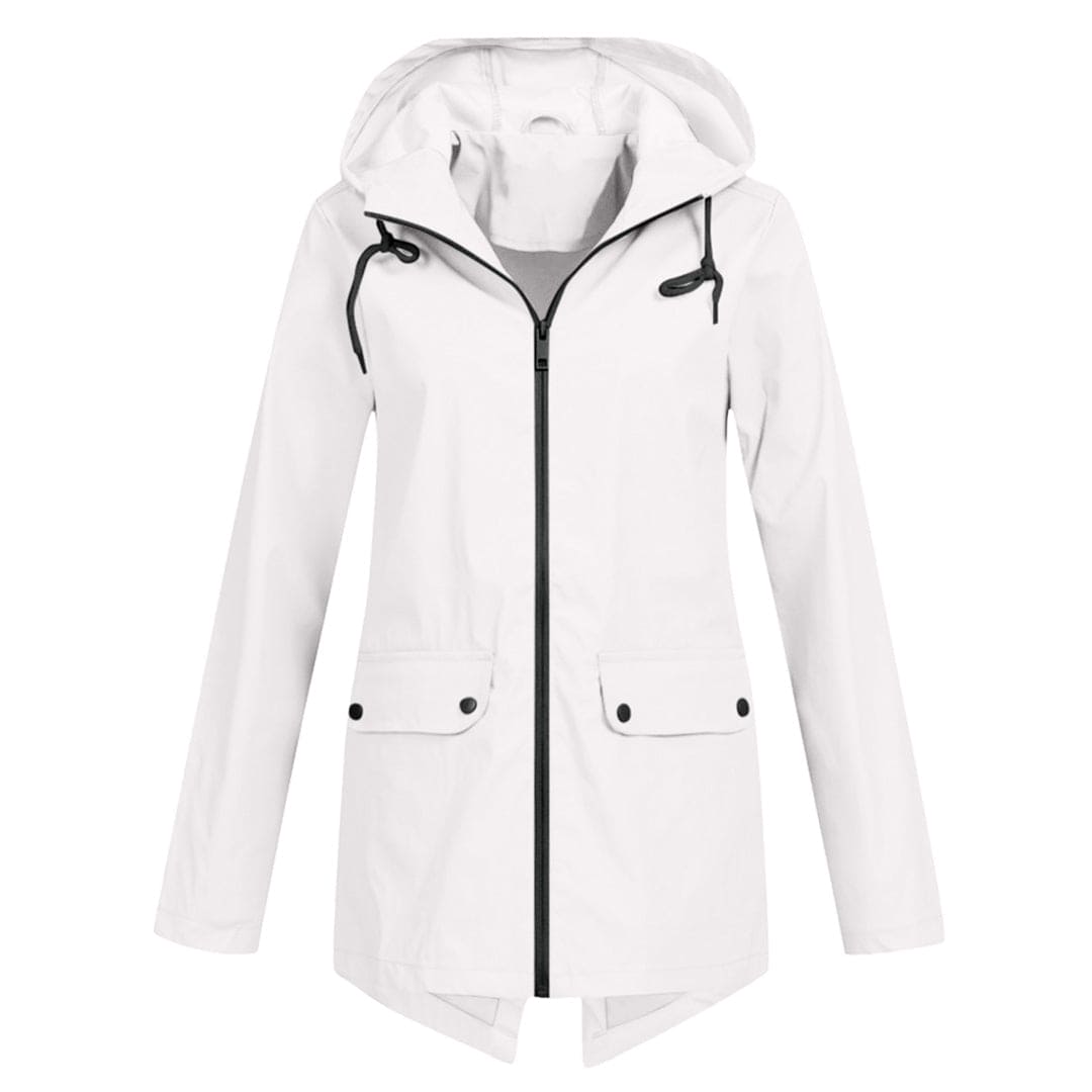 Modisch Damen Regenjacke | Mit Kapuze