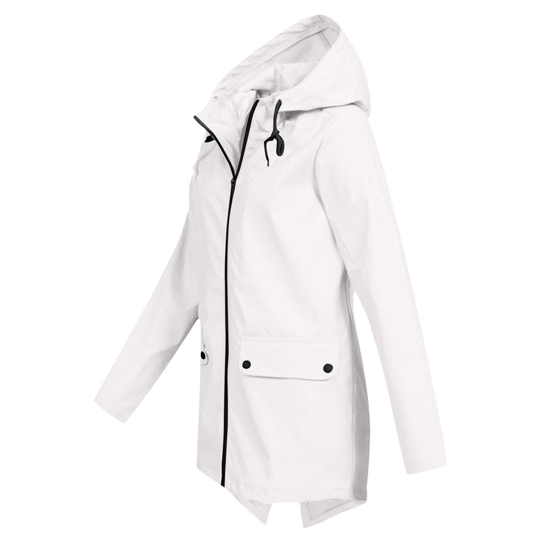 Modisch Damen Regenjacke | Mit Kapuze