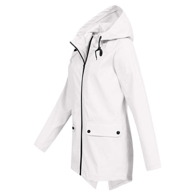 Modisch Damen Regenjacke | Mit Kapuze