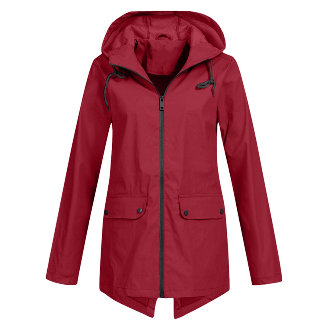 Modisch Damen Regenjacke | Mit Kapuze