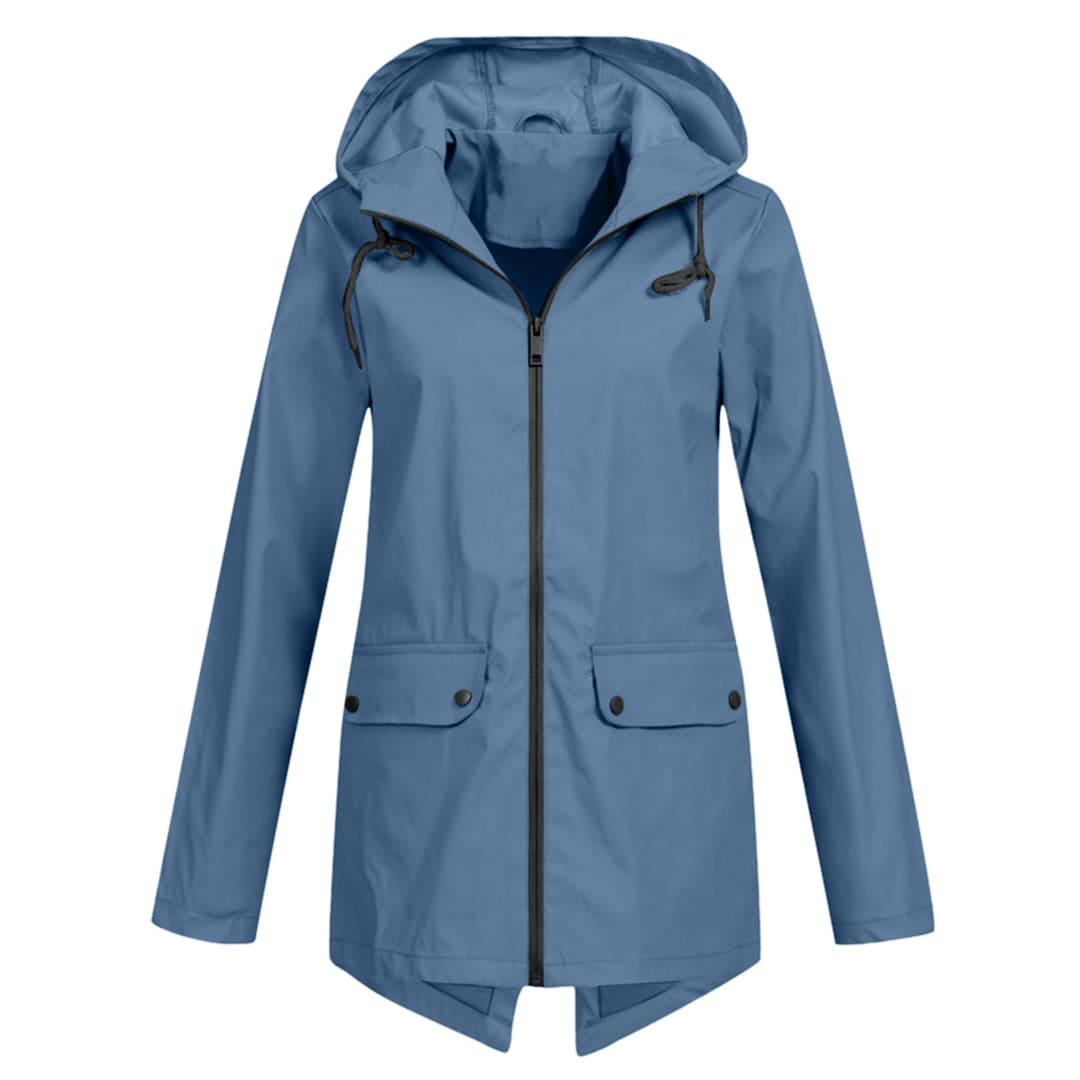 Modisch Damen Regenjacke | Mit Kapuze