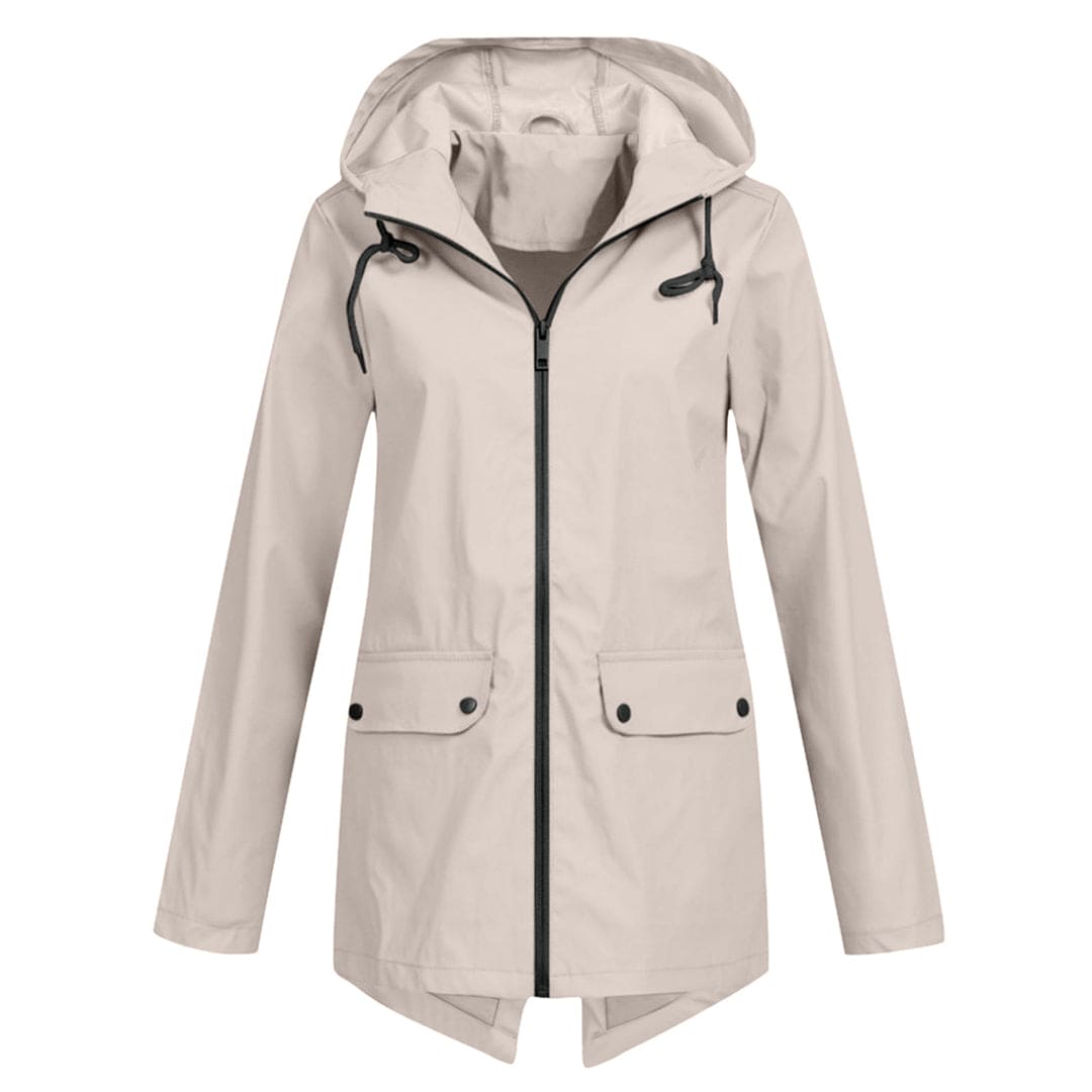 Modisch Damen Regenjacke | Mit Kapuze