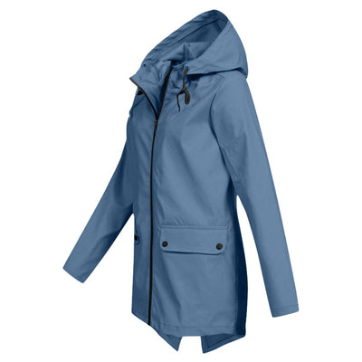 Modisch Damen Regenjacke | Mit Kapuze