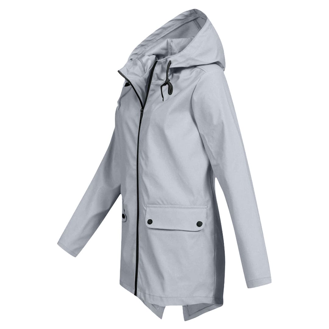 Modisch Damen Regenjacke | Mit Kapuze