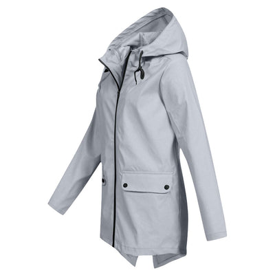 Modisch Damen Regenjacke | Mit Kapuze