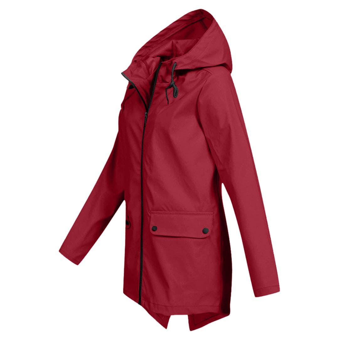 Modisch Damen Regenjacke | Mit Kapuze