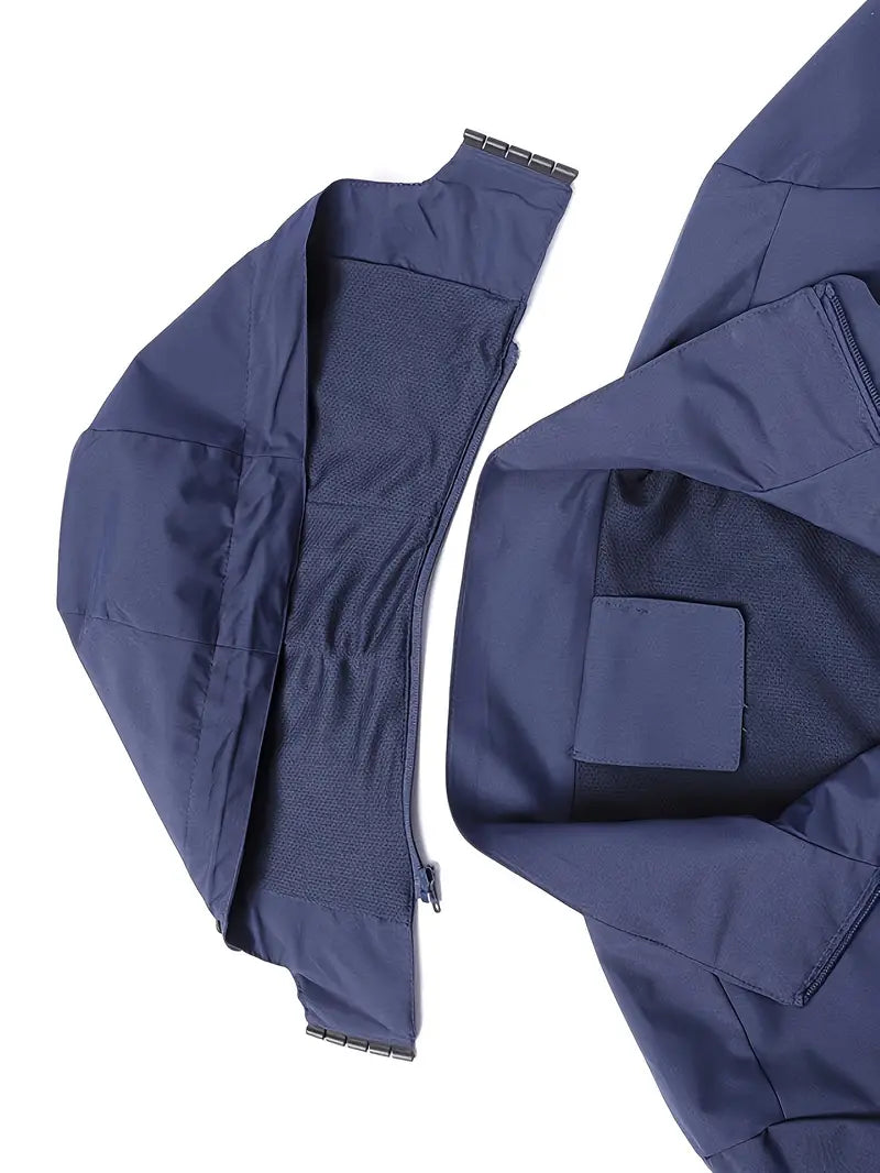 SELA | Herren Regenmantel mit Kapuze für Outdoor-Abenteuer