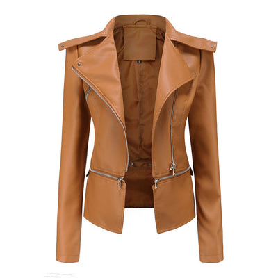 Jessika | Moderne Figurbetonte Bikerjacke