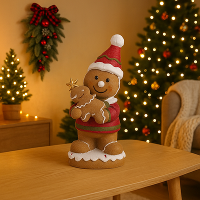 Frosthaven | Festliche Lebkuchenfigur-Dekoration