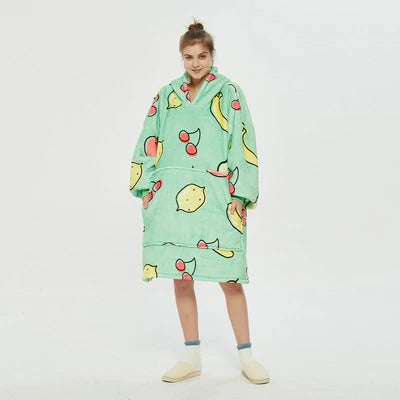 Cuddle Hoodie decke | Ultimative Wärme und Gemütlichkeit für kalte Tage!