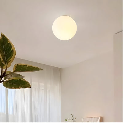 Runde Glas Wandleuchte – Moderne LED-Lampe für Wohnzimmer oder Flur