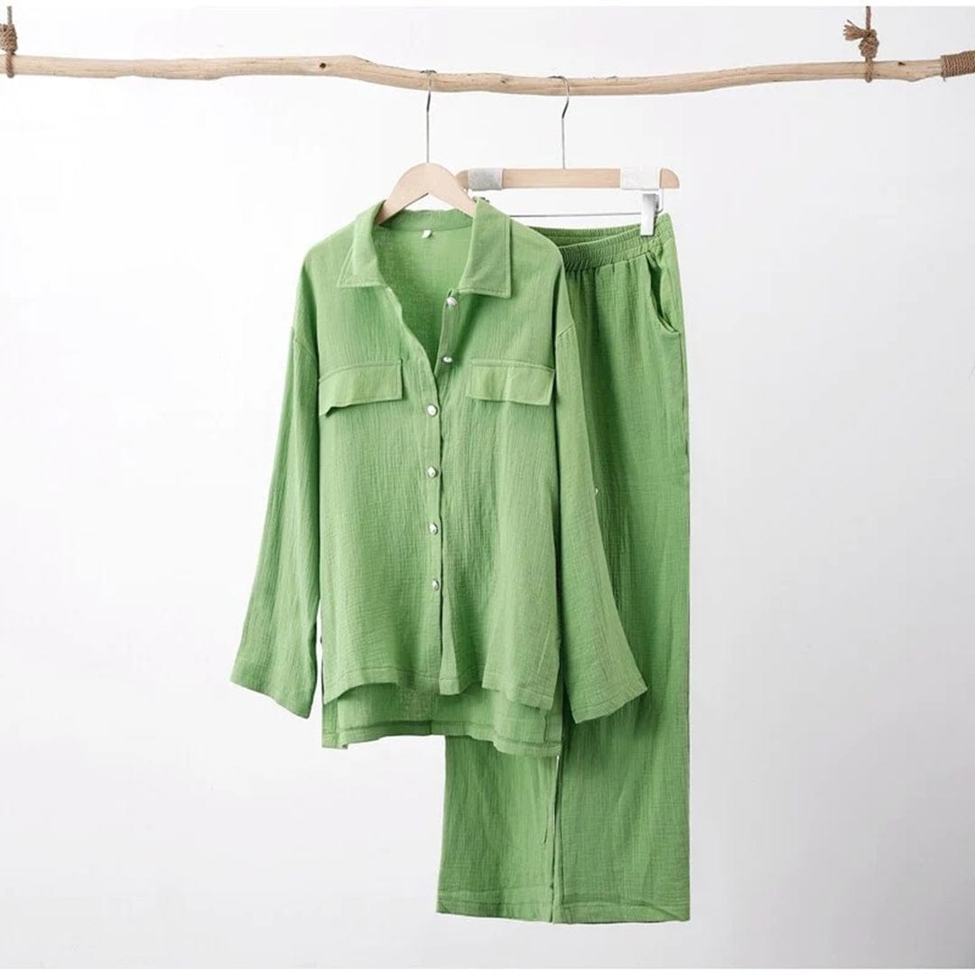 Aveline - Elegantes Langarm-Set für Damen