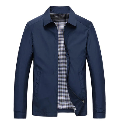 Übergangsjacke für Herren - Modernes Sommerjacke mit Reißverschluss
