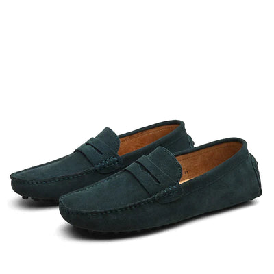 Giorgio | Elegante italienische Wildleder-Loafer für den modernen Mann