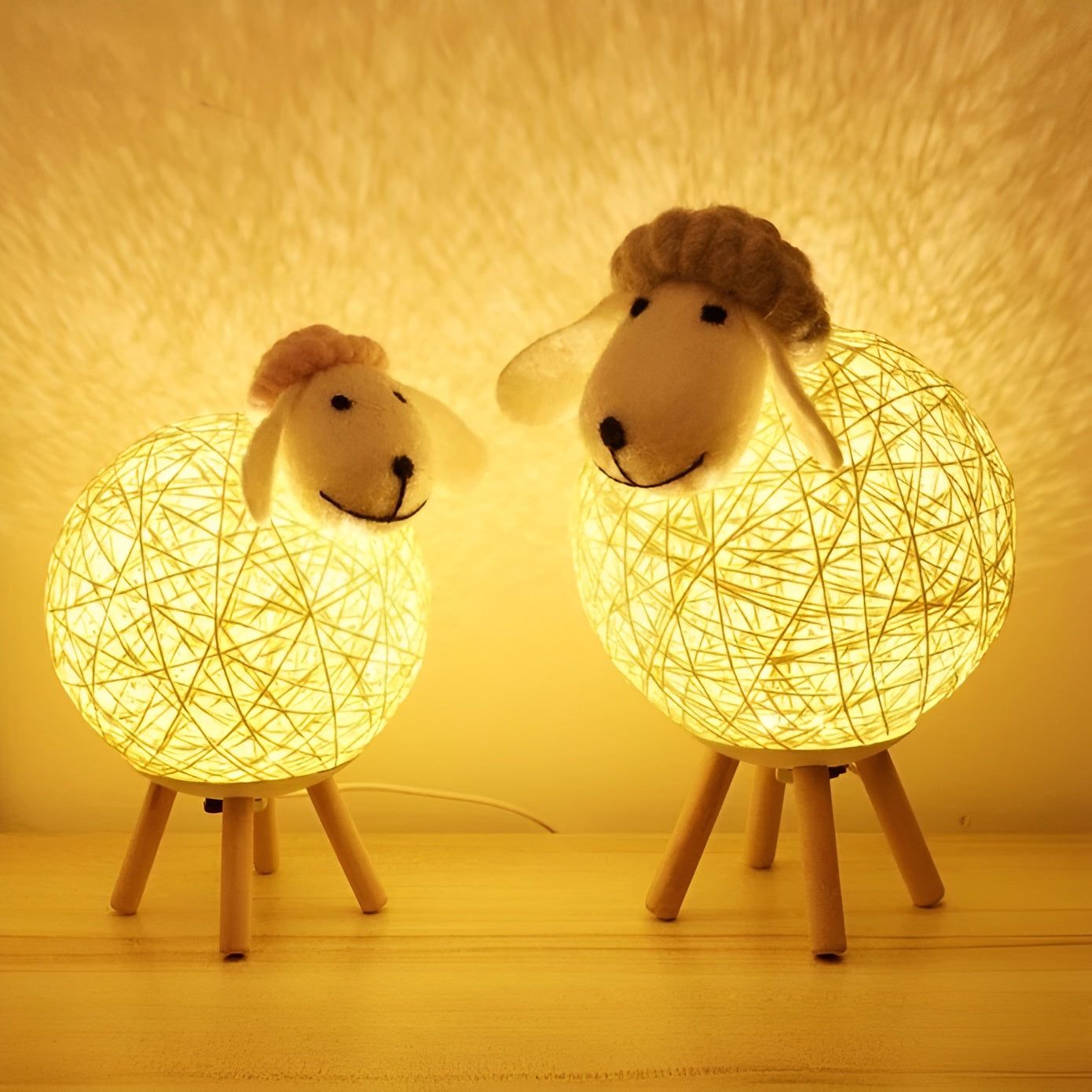 BrightSheep Light - Wiederaufladbares Schaf-förmiges USB-Nachtlicht