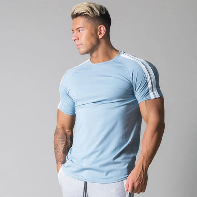 Miko Fitness T-Shirt | Lässiges, bequemes Herren-T-Shirt für das Fitnessstudio