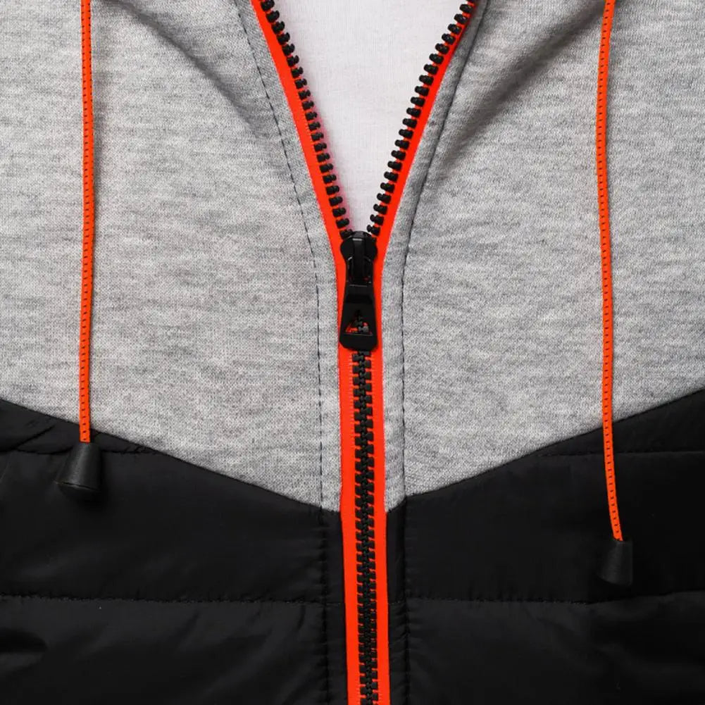 Hoodie für Herren - Sportliche Strickjacke mit Kapuze und Reißverschluss