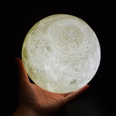 LunaLicht | Faszinierende 3D-Mondlampe mit Farbauswahl