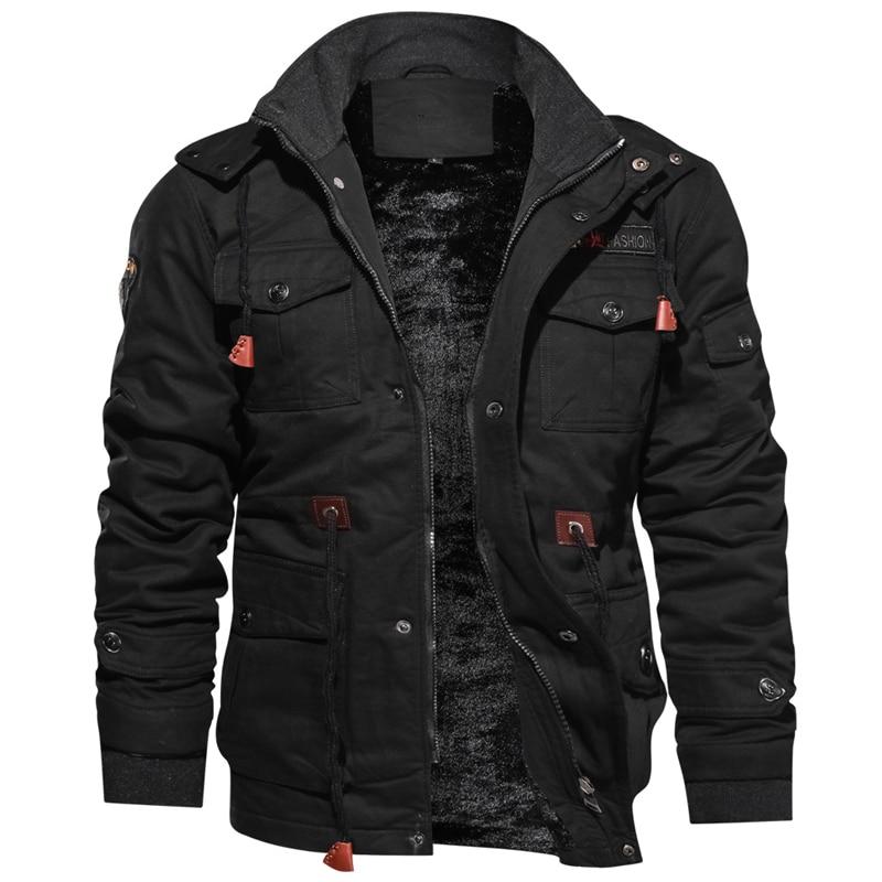 Herren Winterjacke | Utility Design Mit Warmem Innenfutter