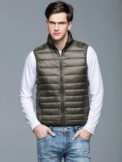 Weste für Herren - Moderne Ärmellose Übergangsjacke