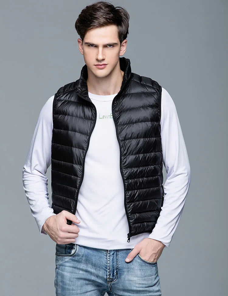 Weste für Herren - Moderne Ärmellose Übergangsjacke