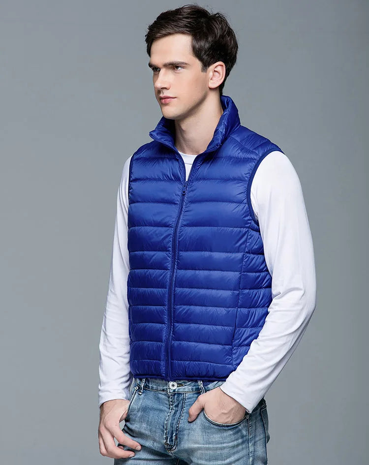 Weste für Herren - Moderne Ärmellose Übergangsjacke